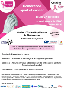 ecocampus -conférence sport et cancer