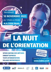 ecocampus affiche la nuit de l'orientation