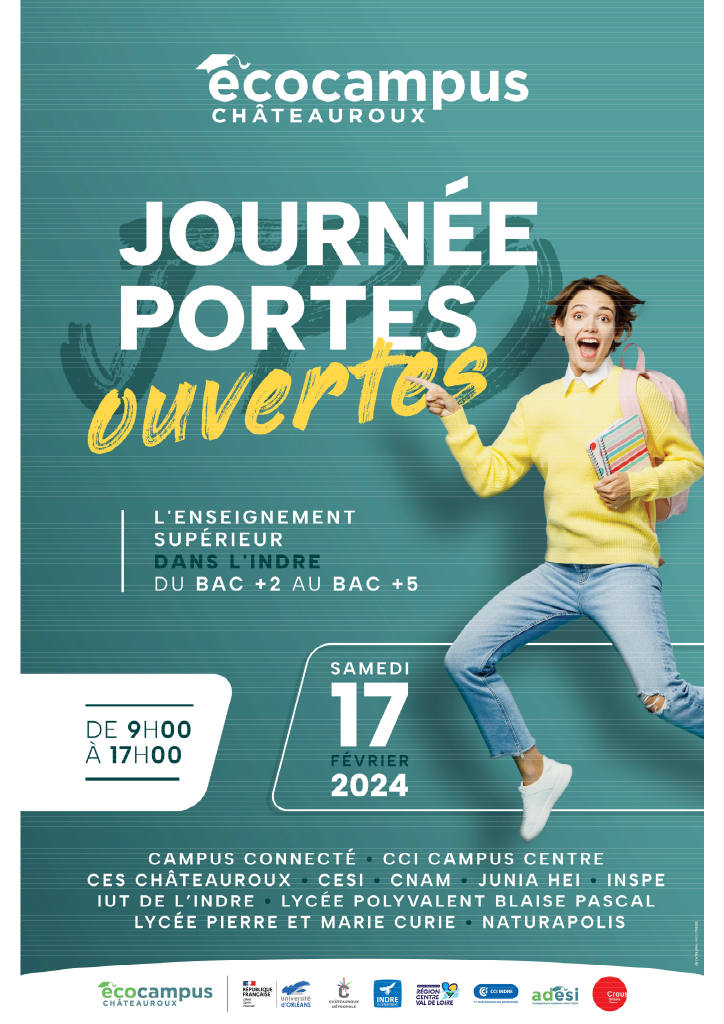 ecocampus affiche JPO 2024