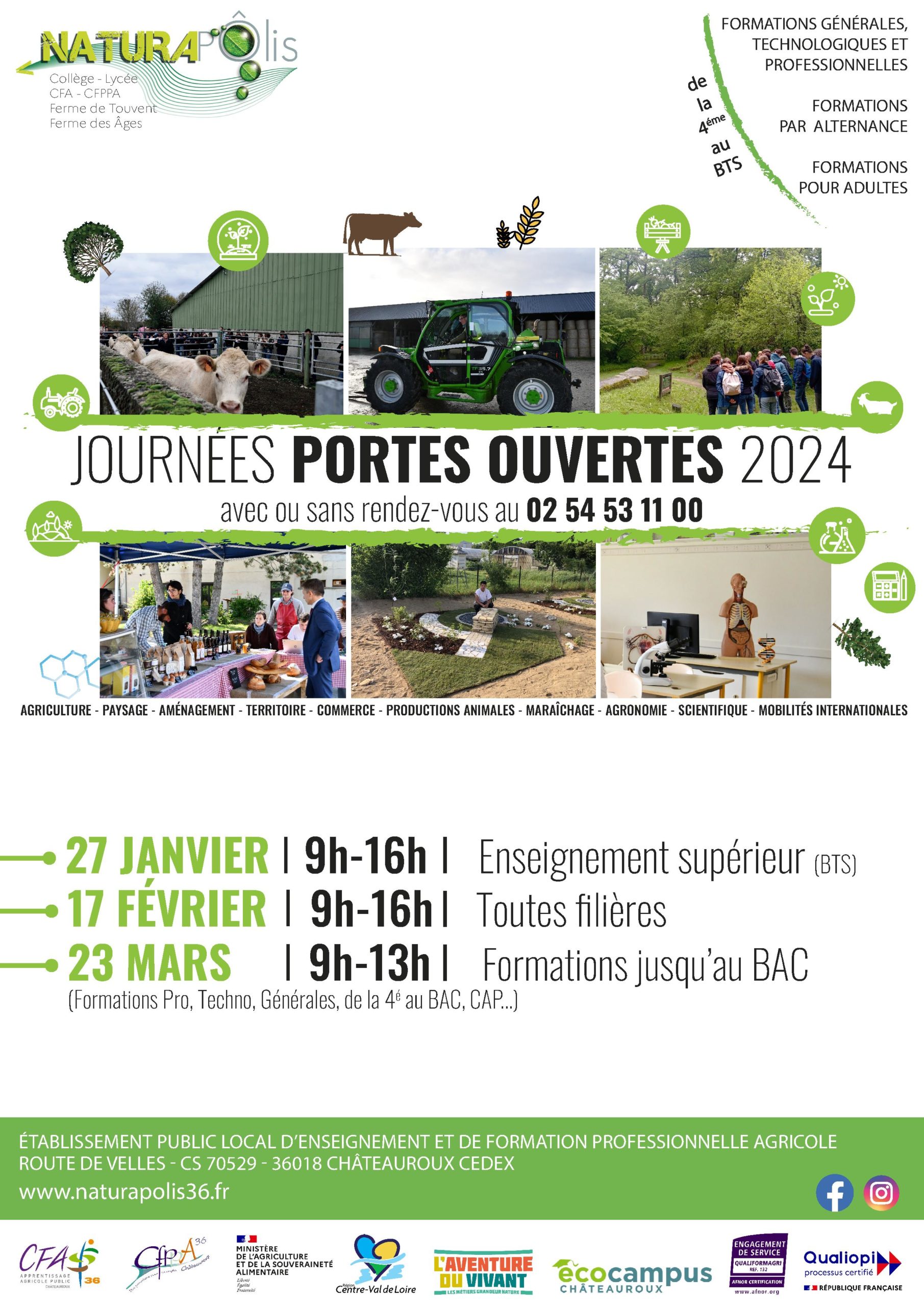 Journée portes ouvertes Naturapolis 2024