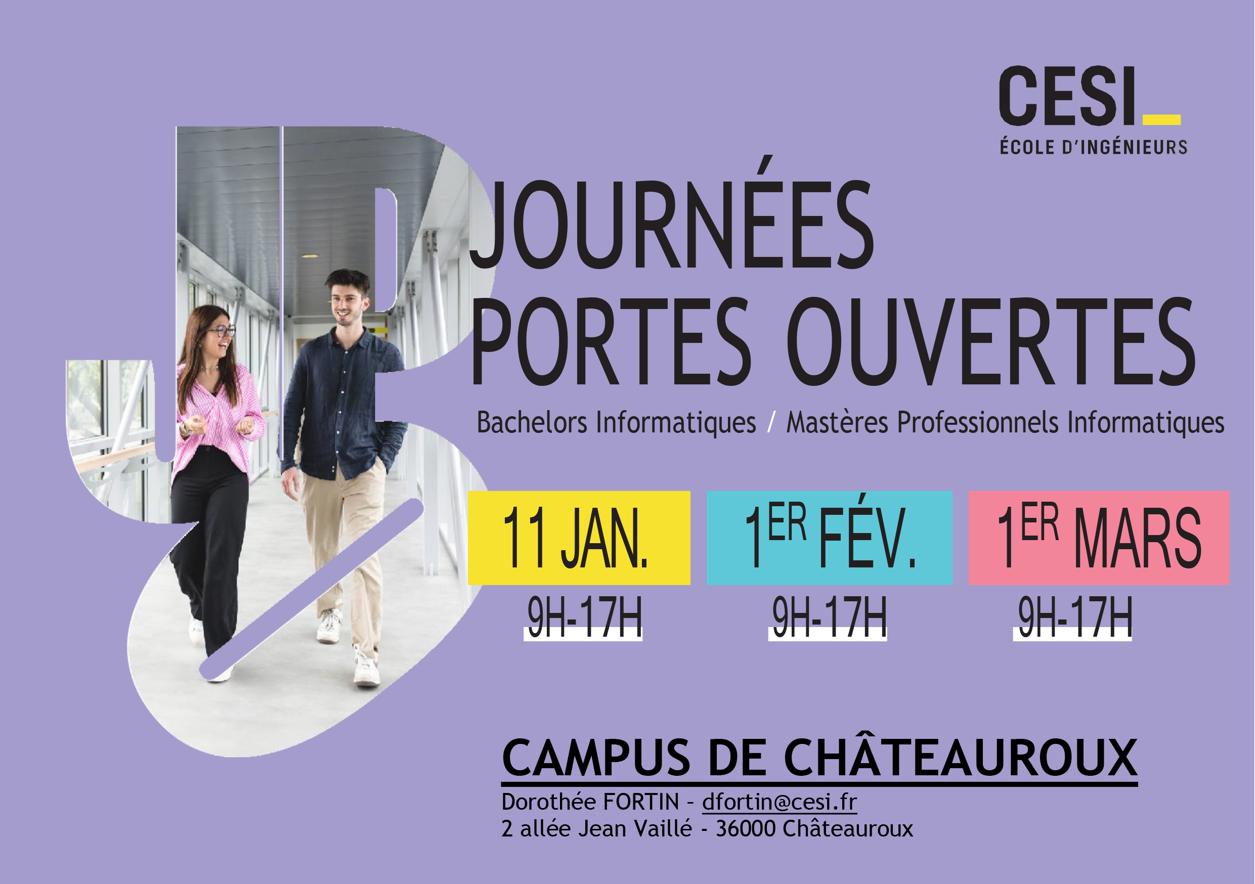 Journées Portes Ouvertes CESI