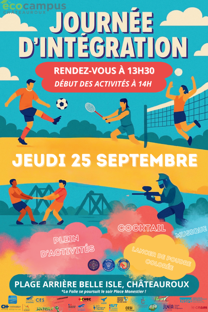 Ecocampus day 2025. Journée d'intégration pour la rentrée. 